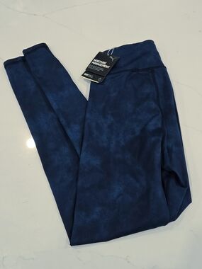 Puma Navy Blue Moisture Management Leggings